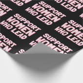 Feministische verkiezingen - Steun aan vrouwen die Cadeaupapier (Hoek)