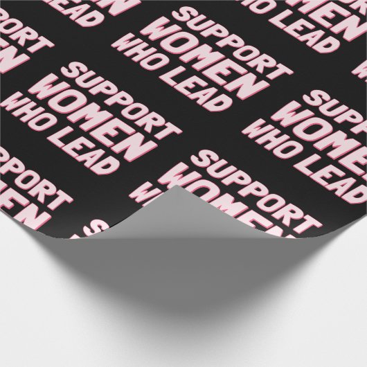 Feministische verkiezingen - Steun aan vrouwen die Cadeaupapier (Hoek)