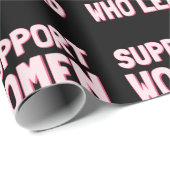 Feministische verkiezingen - Steun aan vrouwen die Cadeaupapier (Rol Hoek)