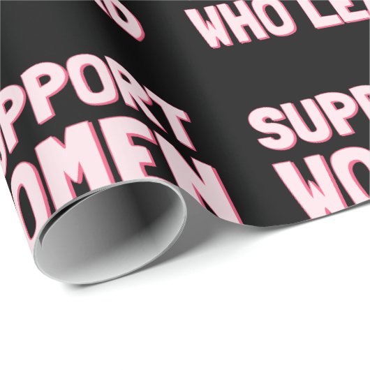 Feministische verkiezingen - Steun aan vrouwen die Cadeaupapier (Rol Hoek)