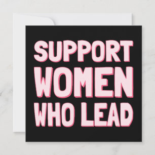 Feministische Verkiezingen - Steun Vrouwen Die Lei