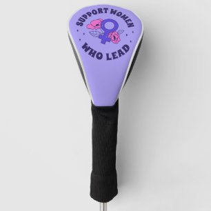 Feministische verkiezingen - Steun vrouwen die lei Golfheadcover