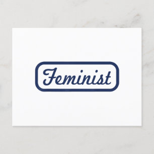 Feministische Vrouw Macht  T Shirt T-shirt GiftFem Briefkaart