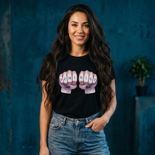 Feministische Vuisten T-shirt