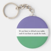 Feministische Zeer belangrijke Ring met Magdalen B Sleutelhanger (Voorkant)