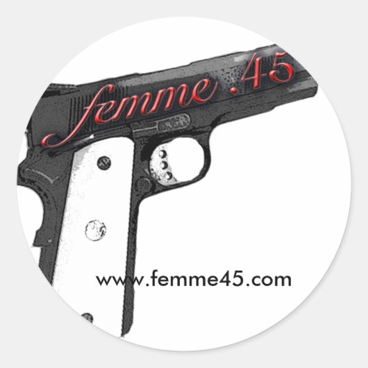 femme.45 Logo sticker (Voorkant)