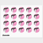 Femme .45 Promo Sticker Roze (Vel)