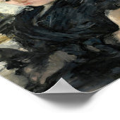 Femme À L’éventail | Berthe Morisot Poster (Hoek)