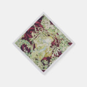 Femme à marguerite - Mucha daisy Textielrepro Servet (Hoek)