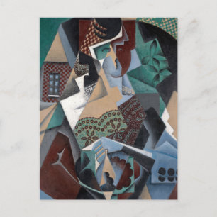 Femme au Compotier door Jean Metzinger Briefkaart