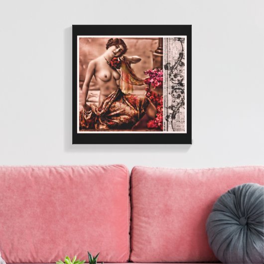  Femme Canvas Afdruk (Insitu (Woonkamer))