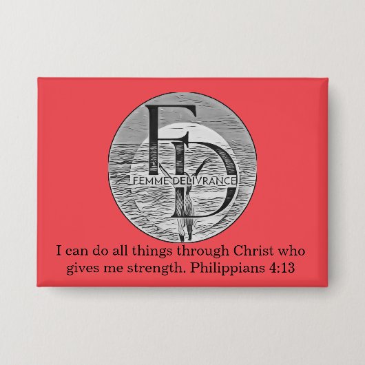 Femme Delivrance Button (Voorkant)