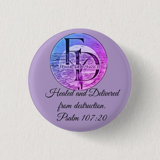 Femme Delivrance Button (Voorkant)