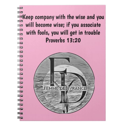 Femme Delivrance Notebook Notitieboek (Voorkant)