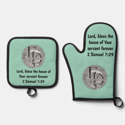 Femme Delivrance  Ovenwant & Pannenlap Set (Voorkant)