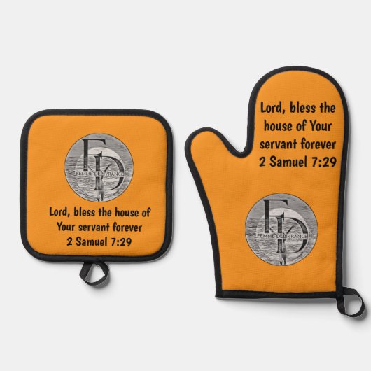 Femme Delivrance  Ovenwant & Pannenlap Set (Voorkant)