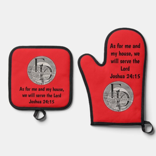 Femme Delivrance  Ovenwant & Pannenlap Set (Voorkant)