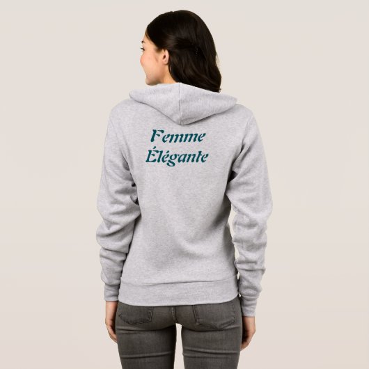 Femme Élégante T-shirt (Achterkant volledig)