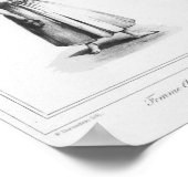 Femme et homme arabe, avec bournous poster (Hoek)