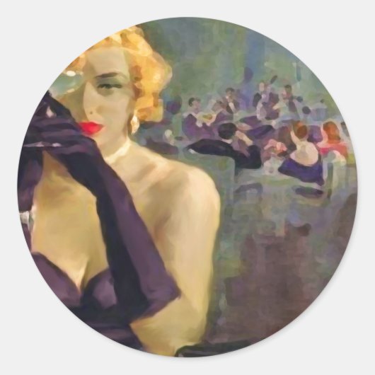 Femme Fatal ~ Stickers (Voorkant)