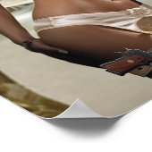 Femme Fatale 1920 - Roken en Pistolen Poster (Hoek)