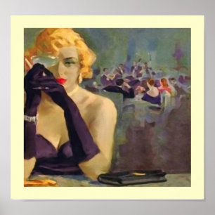 Femme Fatale ~ Afdrukken/Posters Poster