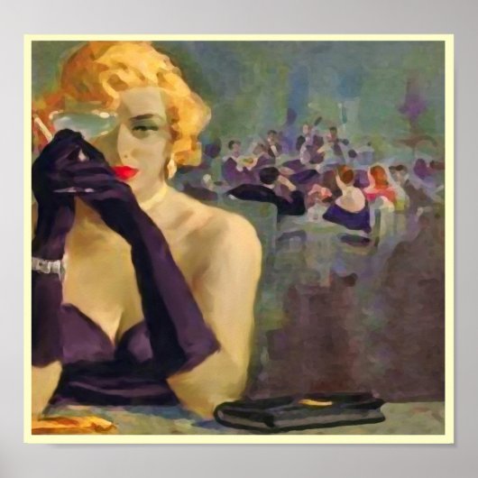 Femme Fatale ~ Afdrukken/Posters Poster (Voorkant)