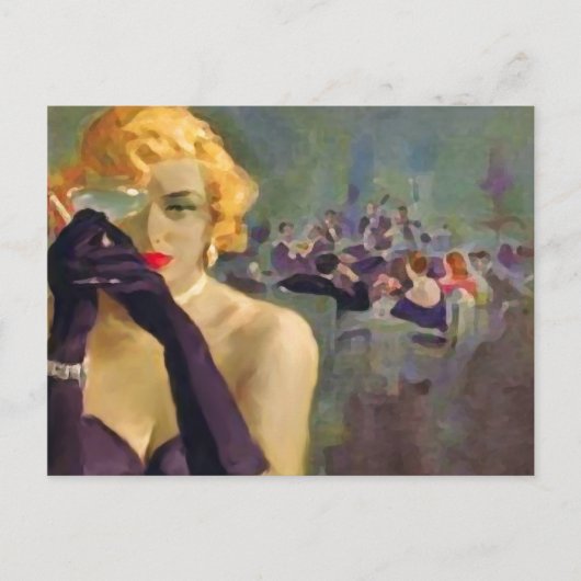 Femme Fatale ~ Briefkaart (Voorkant)