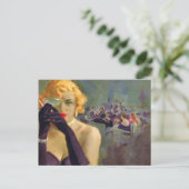 Femme Fatale ~ Briefkaart (Staand voorkant)