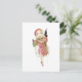 Femme Fatale Briefkaart (Staand voorkant)