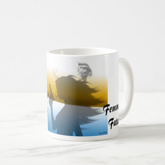 Femme Fatale - Dubbele Mok met problemen (Voorkant rechts)