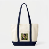 Femme Fatale Elegantie: Chique en zelfverzekerde v Tote Bag (Voorkant)