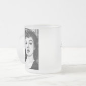 Femme Fatale Matglas Koffiemok (Voorkant links)