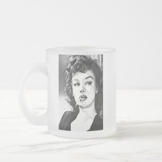 Femme Fatale Matglas Koffiemok (Links)