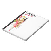 Femme Fatale Murder Mystery Small Notitieblok (Linkerzijde)