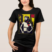 Femme Fatale Noir Tri-Blend Shirt (Voorkant)