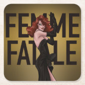 Femme Fatale Onderzetters (Voorkant)