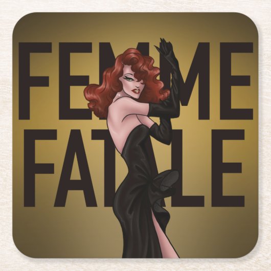 Femme Fatale Onderzetters (Voorkant)