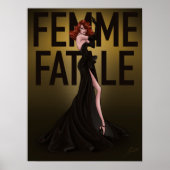 Femme Fatale Poster (Voorkant)
