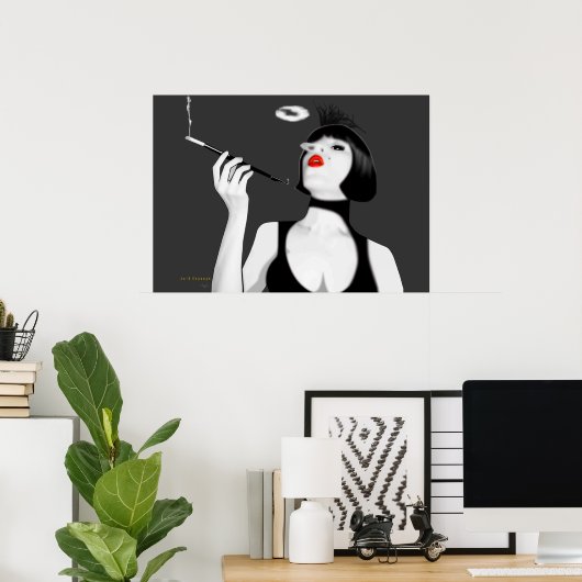 Femme Fatale Poster (Thuiskantoor)