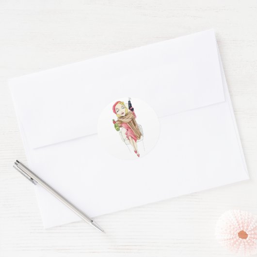 Femme Fatale Sticker (Envelop)