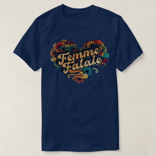 Femme Fatale T-shirt (Design voorkant)