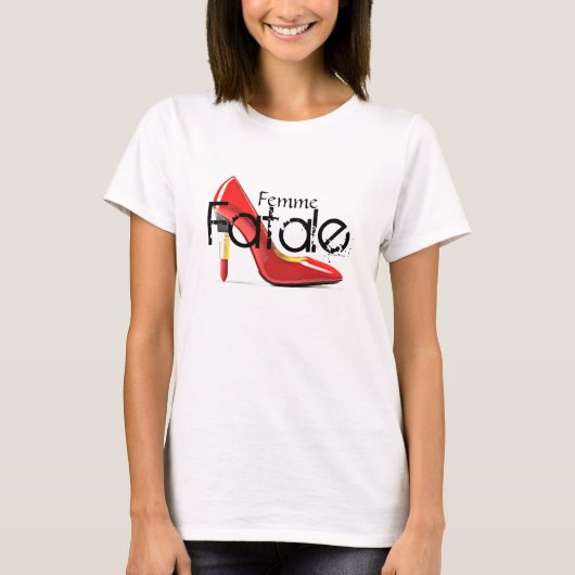 Femme Fatale T-shirt (Voorkant)