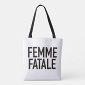 Femme Fatale Tas (Achterkant)