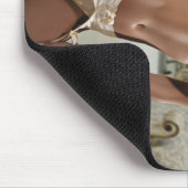 Femme Fatale uit 1920 - Roken en Pistolen Muismat (Hoek)