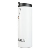 Femme Fatale Vrouw Golfer Thermische Tumbler Thermosbeker (Geroteerd rechts)
