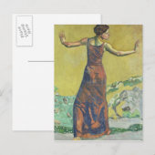 Femme Joyeuse Briefkaart (Voorkant / Achterkant)