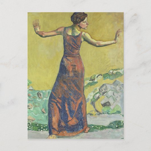 Femme Joyeuse Briefkaart (Voorkant)