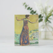 Femme Joyeuse Briefkaart (Staand voorkant)