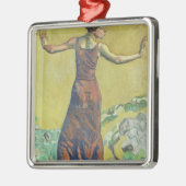 Femme Joyeuse Metalen Ornament (Links)